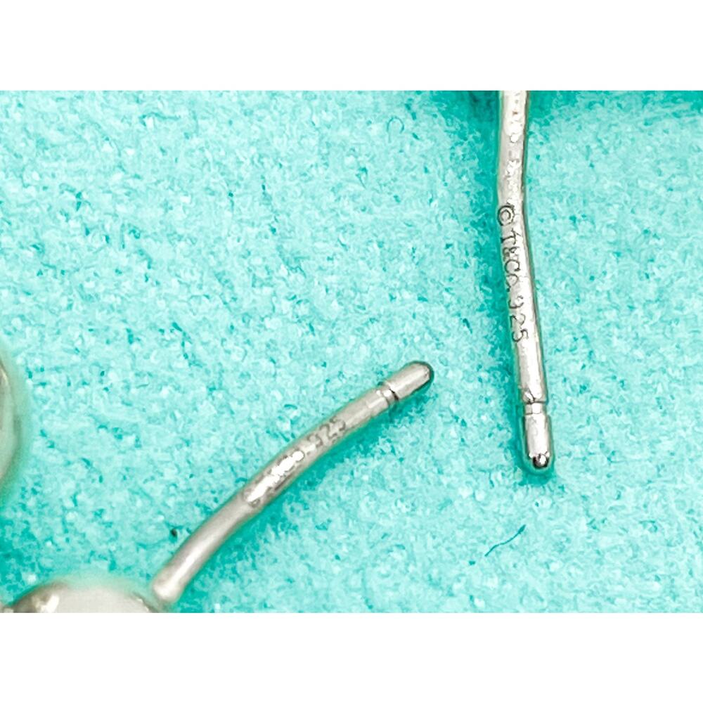 Tiffany & Co. HardWear Graduated Ball Bead Drop Earrings Sterling Silver - Picture 4 of 9